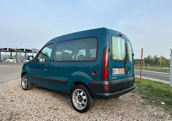 Renault Kangoo cena 8500 przebieg: 326325, rok produkcji 2001 z Białystok małe 56